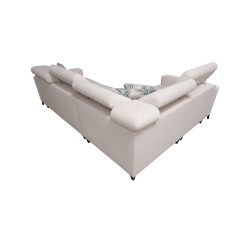 Arco II corner sofa bed - Plecionka, Sawana 26 - An excellent combination of style and comfort