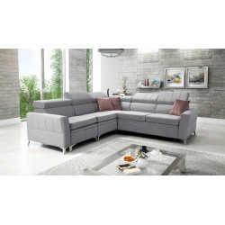 Luxus-Ecksofa Modena IV mit Schlaffunktion – Velvet, Amor Velvet 4318