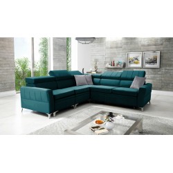 Luxus-Ecksofa Modena IV mit Schlaffunktion – Velvet, Amor velvet 4312
