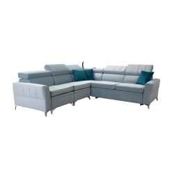Luksusowy Narożnik Modena IV z funkcją spania – Velvet, Amor velvet 4312 Luksusowy Narożnik Modena IV z funkcją spania – Velvet, Amor velvet 4312