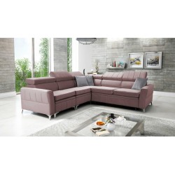 Luxus-Ecksofa Modena IV mit Schlaffunktion – Velvet, Amor Velvet 4308