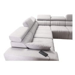 Ecksofa Verona III mit Schlaffunktion im Stoff Velours, Vena 3 – Eleganz und Funktionalität in einem Möbelstück Ecksofa Verona III mit Schlaffunktion im Stoff Velours, Vena 3 – Eleganz und Funktionalität in einem Möbelstück