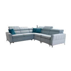 Luksusowy Narożnik Modena IV z funkcją spania – Velvet, Amor velvet 4312 Luksusowy Narożnik Modena IV z funkcją spania – Velvet, Amor velvet 4312