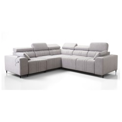 Ecksofa Verona III mit Schlaffunktion im Stoff Velours, Vena 3 – Eleganz und Funktionalität in einem Möbelstück Ecksofa Verona III mit Schlaffunktion im Stoff Velours, Vena 3 – Eleganz und Funktionalität in einem Möbelstück