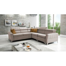 Luksusowy Narożnik Modena IV z funkcją spania – Velvet, Amor velvet 4303