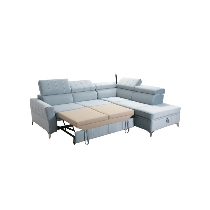 Кутовий диван Modena III з функцією сну - Розкішний та функціональний | [NAZWA SKLEPU]