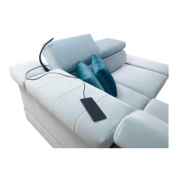Кутовий диван Modena III з функцією сну - Розкішний та функціональний | [NAZWA SKLEPU]