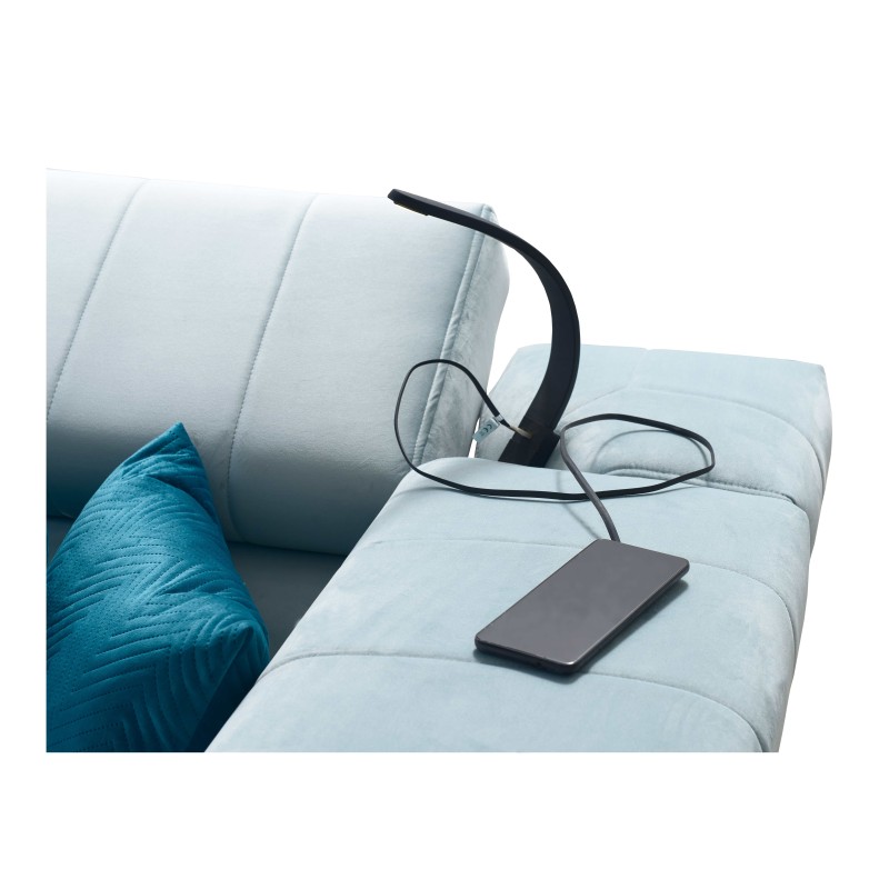 Modena II Ecksofa mit Schlaffunktion im Stoff Velvet, Amor Velvet 4321 | Perfekte Kombination aus Stil und Funktionalität Modena II Ecksofa mit Schlaffunktion im Stoff Velvet, Amor Velvet 4321 | Perfekte Kombination aus Stil und Funktionalität