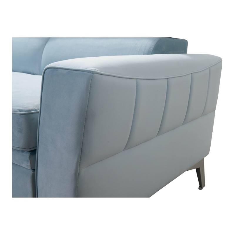 Narożnik Modena II z funkcją spania w tkaninie Velvet, Amor velvet 4309 | Idealne połączenie stylu i funkcjonalności Narożnik Modena II z funkcją spania w tkaninie Velvet, Amor velvet 4309 | Idealne połączenie stylu i funkcjonalności