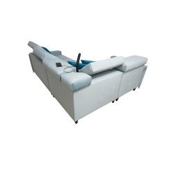 Кутовий диван Modena II з функцією сну в тканині Velvet, Amor velvet 4303 | Ідеальне поєднання стилю та функціональності Кутовий диван Modena II з функцією сну в тканині Velvet, Amor velvet 4303 | Ідеальне поєднання стилю та функціональності
