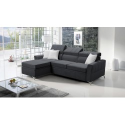Esquina Modena I con Función de Cama - Terciopelo, Amor velvet 4321 | Tu Lugar de Confort