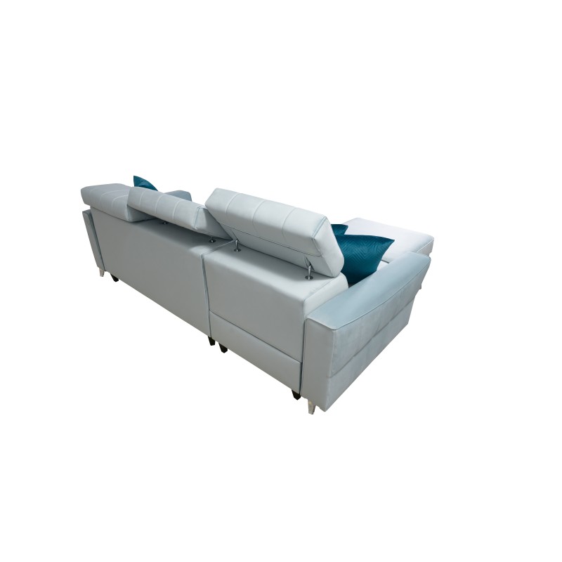 Ecksofa Modena I mit Schlaffunktion - Samt, Amor Samt 4301 | Ihr Komfortbereich Ecksofa Modena I mit Schlaffunktion - Samt, Amor Samt 4301 | Ihr Komfortbereich