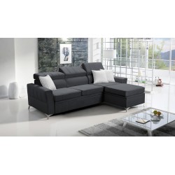 Esquina Modena I con Función de Cama - Terciopelo, Amor velvet 4321 | Tu Lugar de Confort
