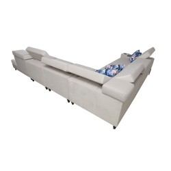 Narożnik Zetta IX z funkcją spania i barem - Velvet, Jaguar 2162 | Luksusowy i funkcjonalny mebel Narożnik Zetta IX z funkcją spania i barem - Velvet, Jaguar 2162 | Luksusowy i funkcjonalny mebel