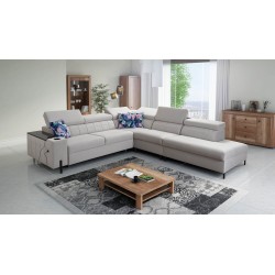 Ecksofa Zetta VIII aus Velvet, Jaguar 2162 - Eleganz, Komfort und Funktionalität