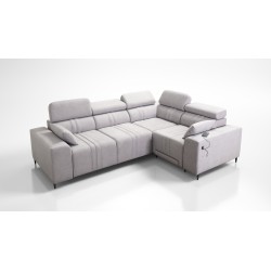 Narożnik Verona II Mix z funkcją spania i relax manualna | Twoja oaza komfortu Narożnik Verona II Mix z funkcją spania i relax manualna | Twoja oaza komfortu