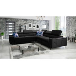 Zetta IV Ecksofa aus Velvet, Jaguar 2183 - Luxus und Komfort in Ihrer Reichweite