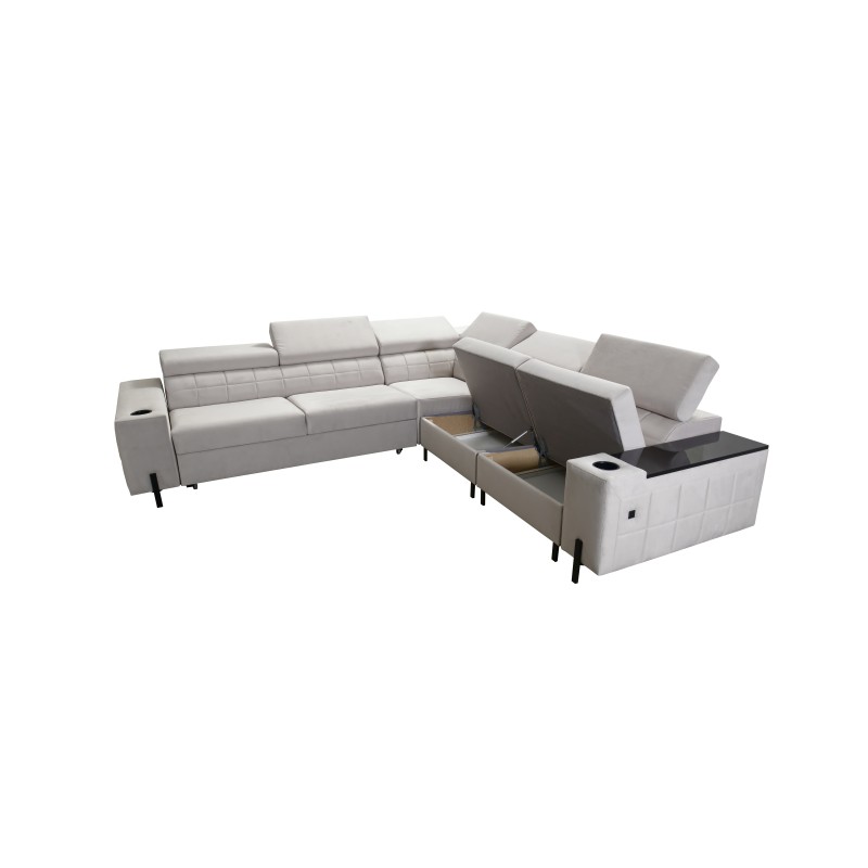 Ecksofa Zetta IV aus Velvet, Jaguar 2176 - Luxus und Komfort in Ihrer Reichweite Ecksofa Zetta IV aus Velvet, Jaguar 2176 - Luxus und Komfort in Ihrer Reichweite