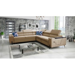 Ecksofa Zetta IV aus Velvet, Jaguar 2176 - Luxus und Komfort in Ihrer Reichweite