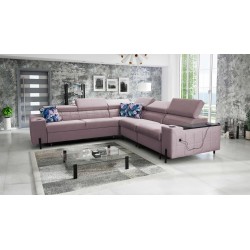 Zetta IV Ecksofa aus Samt, Jaguar 2171 - Luxus und Komfort in Ihrer Reichweite
