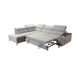 Esquina Zetta III con función de cama y puerto USB - Terciopelo, Jaguar 2180 Esquina Zetta III con función de cama y puerto USB - Terciopelo, Jaguar 2180