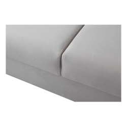 Ecksofa Zetta III mit Schlaffunktion und USB-Anschluss - Samt, Jaguar 2180 Ecksofa Zetta III mit Schlaffunktion und USB-Anschluss - Samt, Jaguar 2180
