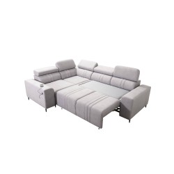 Narożnik Verona II Mix z funkcją spania i relax manualna | Twoja oaza komfortu Narożnik Verona II Mix z funkcją spania i relax manualna | Twoja oaza komfortu