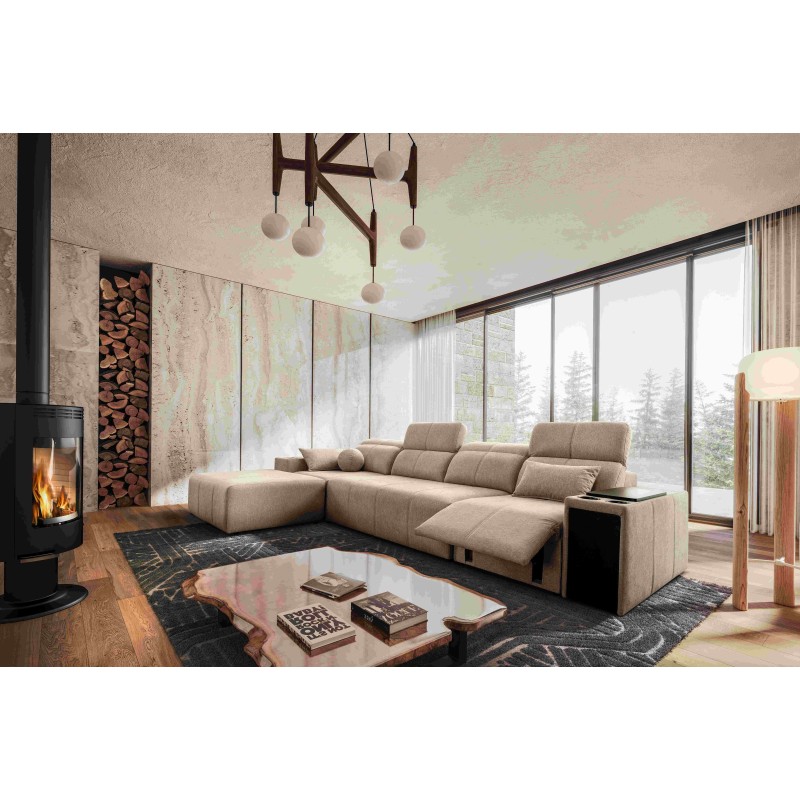 Milano XII Mix corner sofa with sleeping function - elegance and comfort in your living room | [Store Name]