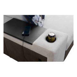 Narożnik w kształcie U Prestige IV mini z funkcją spania - doskonałe połączenie stylu i funkcjonalności Narożnik w kształcie U Prestige IV mini z funkcją spania - doskonałe połączenie stylu i funkcjonalności