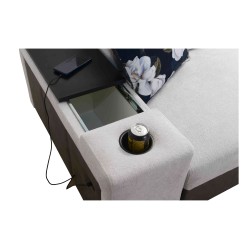 U-förmiges Sofa Prestige VI mit Schlaffunktion, Weich im Griff, Freya 210.25 + Tauro 8207, USB-Anschluss - Luxus in Ihrem Wohnzi U-förmiges Sofa Prestige VI mit Schlaffunktion, Weich im Griff, Freya 210.25 + Tauro 8207, USB-Anschluss - Luxus in Ihrem Wohnzi