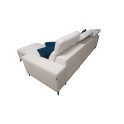 Alto I Corner Sofa with Sleeping Function and Adjustable Headrests in Plecionka Fabric, Sawana 25 | Your Ideal Furniture