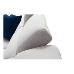 Esquina Alto I con función de cama y reposacabezas ajustables en tela Plecionka, Sawana 84 | Tus Muebles Ideales