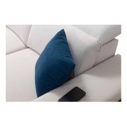 Alto I Corner Sofa with Sleeping Function and Adjustable Headrests in Plecionka Fabric, Sawana 96 | Your Ideal Furniture