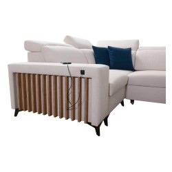 Ecksofa Alto II mit Lamellen - Komfort und Stil in Ihrem Zuhause