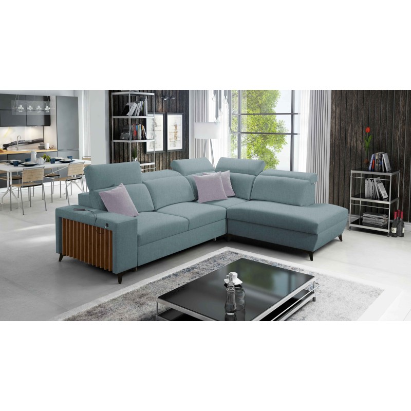 Ecksofa Alto VII mit Lamellen, Schlafunktion und verstellbar Ecksofa Alto VII mit Lamellen, Schlafunktion und verstellbar