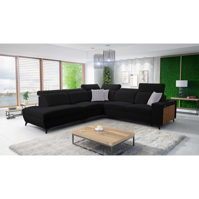 Ecksofa Alto IX mit Schlaffunktion, verstellbaren Kopfstützen und USB-Anschluss Ecksofa Alto IX mit Schlaffunktion, verstellbaren Kopfstützen und USB-Anschluss