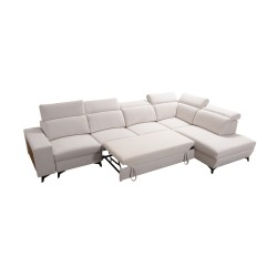 Alto XI Corner Sofa with Slats and Sleeping Function - Elegance and Functionality in One