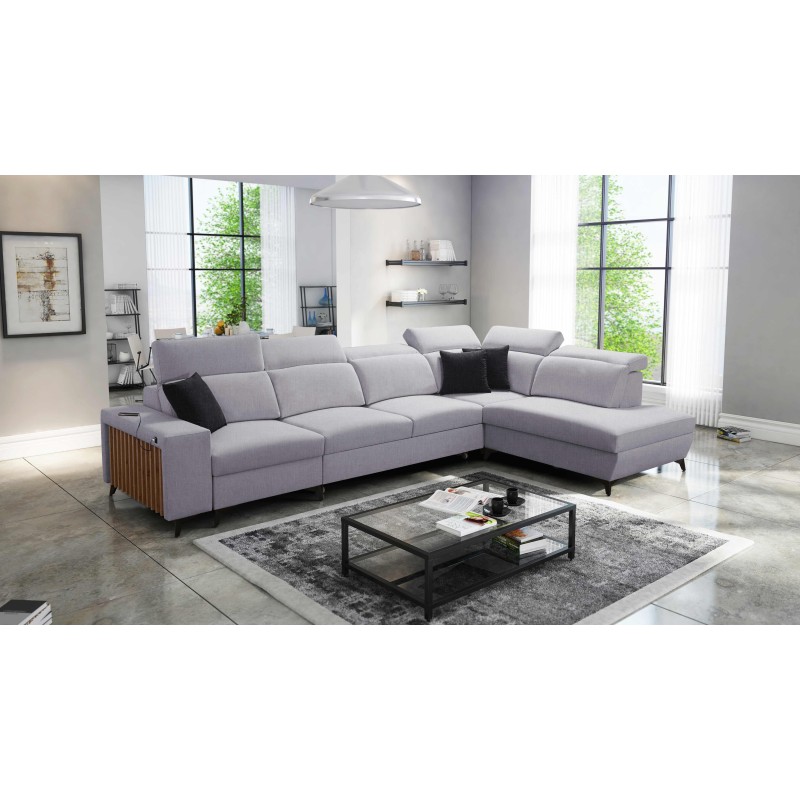 Ecksofa Alto XI mit Lamellen und Schlaffunktion - Eleganz und Funktionalität in einem Ecksofa Alto XI mit Lamellen und Schlaffunktion - Eleganz und Funktionalität in einem