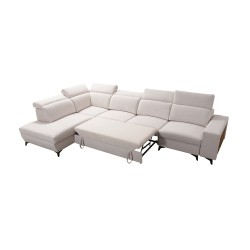 Sofá esquinero Alto XI con lamas y función de cama - Elegancia y funcionalidad en uno. Sofá esquinero Alto XI con lamas y función de cama - Elegancia y funcionalidad en uno.
