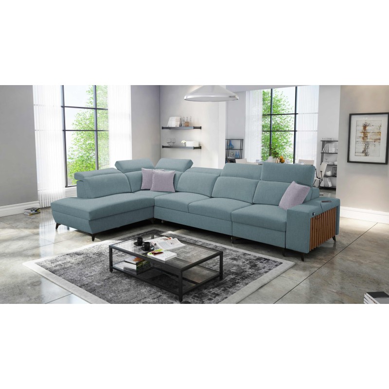 Ecksofa Alto XI mit Lamellen und Schlaffunktion - Eleganz und Funktionalität in einem Ecksofa Alto XI mit Lamellen und Schlaffunktion - Eleganz und Funktionalität in einem
