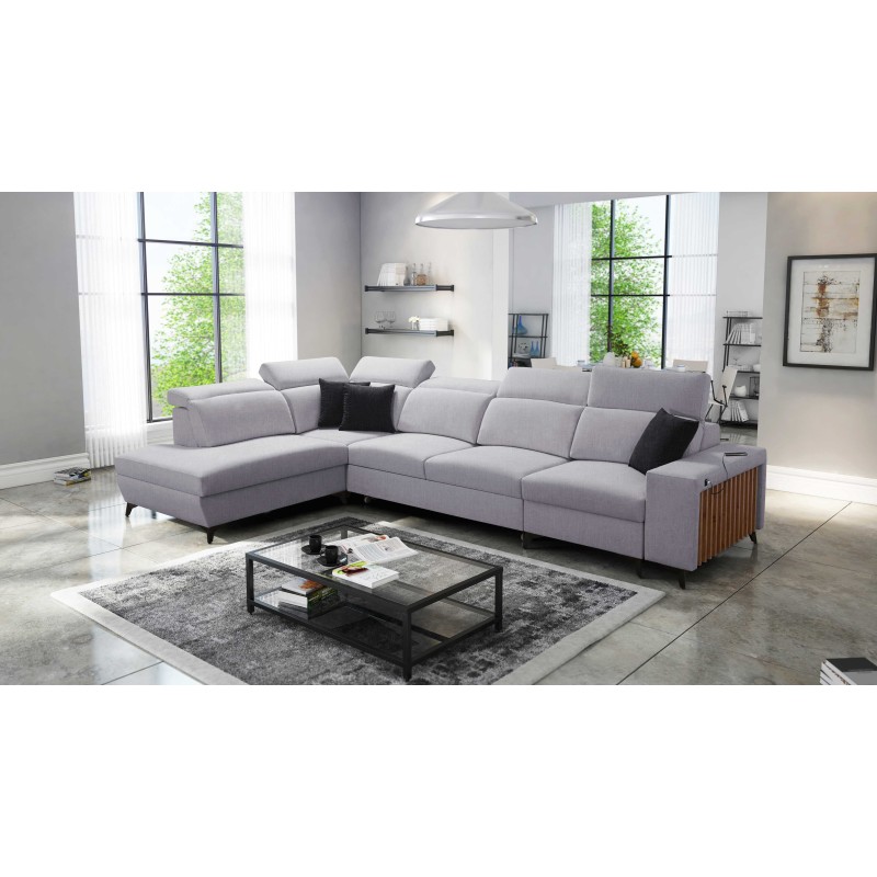 Ecksofa Alto XI mit Lamellen und Schlaffunktion - Eleganz und Funktionalität in einem Ecksofa Alto XI mit Lamellen und Schlaffunktion - Eleganz und Funktionalität in einem