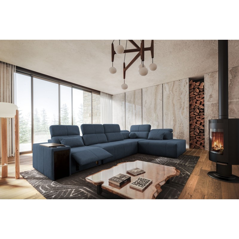 Elegantes Ecksofa 'Milano XI Mix' aus Webstoff, Verita 76