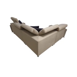 Esquinero Alto II Mix con función de cama - Mueble cómodo y funcional con Plecionka, Sawana 72 | Nombre de Tu Tienda