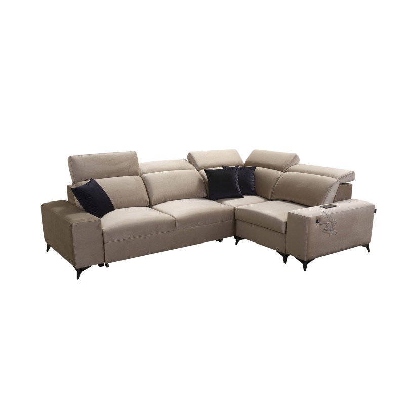 Sofá Esquinero Alto II Mix con función de cama - Mueble cómodo y funcional con Plecionka, Sawana 25 | Nombre de Tu Tienda Sofá Esquinero Alto II Mix con función de cama - Mueble cómodo y funcional con Plecionka, Sawana 25 | Nombre de Tu Tienda