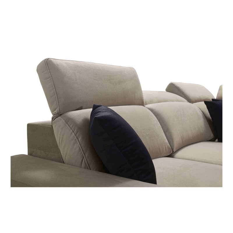 Alto II Mix Corner Sofa with Sleeping Function - Comfortable and Functional Furniture with Plecionka, Sawana 61 | Your Store Nam Alto II Mix Corner Sofa with Sleeping Function - Comfortable and Functional Furniture with Plecionka, Sawana 61 | Your Store Nam
