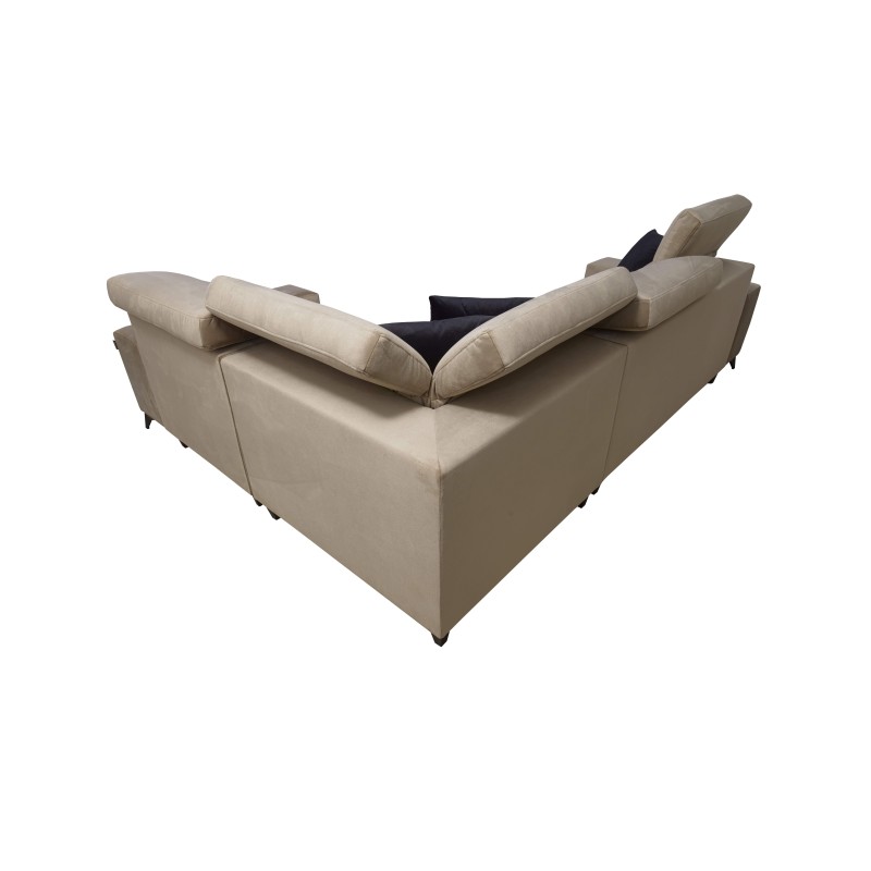 Ecksofa Alto II Mix mit Schlaffunktion - Bequemes und funktionales Möbelstück mit Geflecht, Sawana 72 | Name Ihres Geschäfts Ecksofa Alto II Mix mit Schlaffunktion - Bequemes und funktionales Möbelstück mit Geflecht, Sawana 72 | Name Ihres Geschäfts