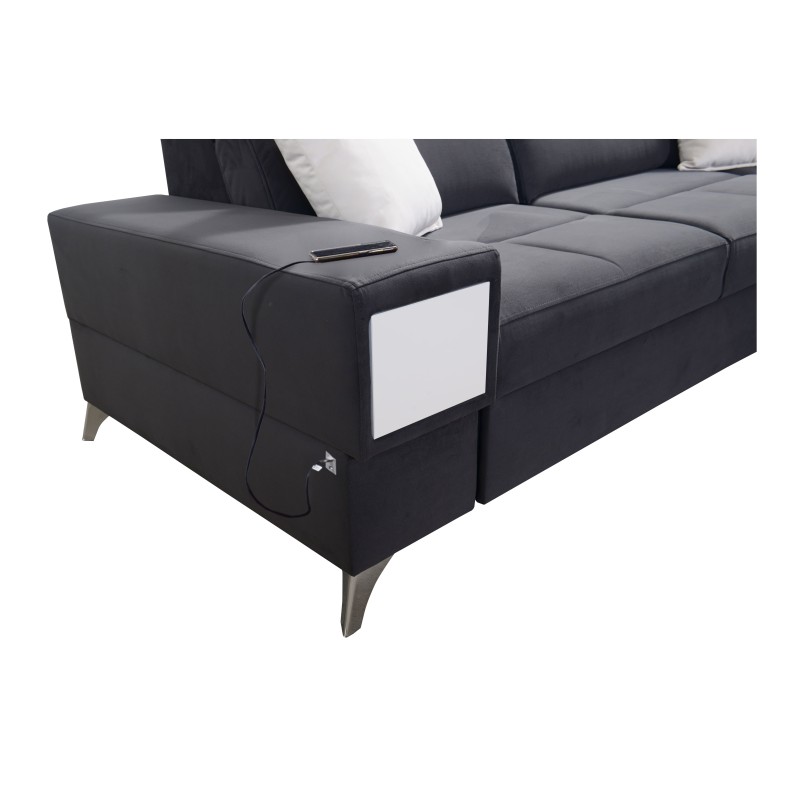 Porto VII Corner Sofa with Sleeping Function – Elegant and Functional Furniture | [NAZWA SKLEPU]
