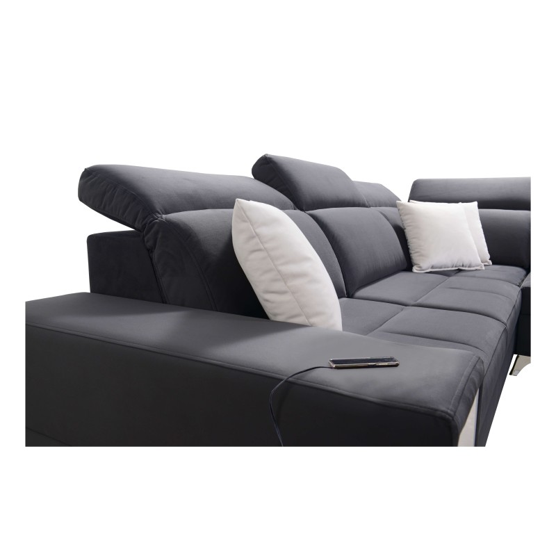 Ecksofa Porto VII mit Schlaffunktion – Elegantes und funktionales Möbelstück | [NAZWA SKLEPU]