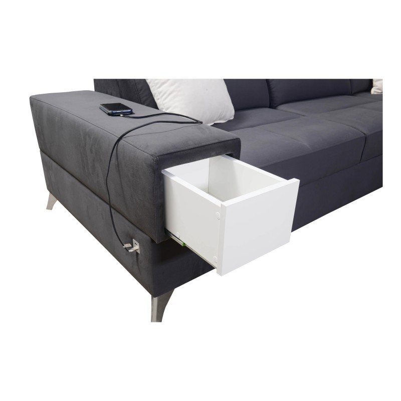 Ecksofa Porto VII mit Schlaffunktion – Elegantes und funktionales Möbelstück | [NAZWA SKLEPU]