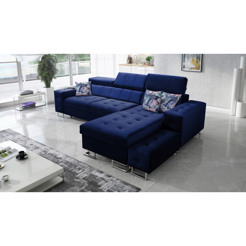 Fusion I Ecksofa mit Schlaffunktion, verstellbaren Kopfstützen und USB-Anschluss | Fusion Möbel Fusion I Ecksofa mit Schlaffunktion, verstellbaren Kopfstützen und USB-Anschluss | Fusion Möbel